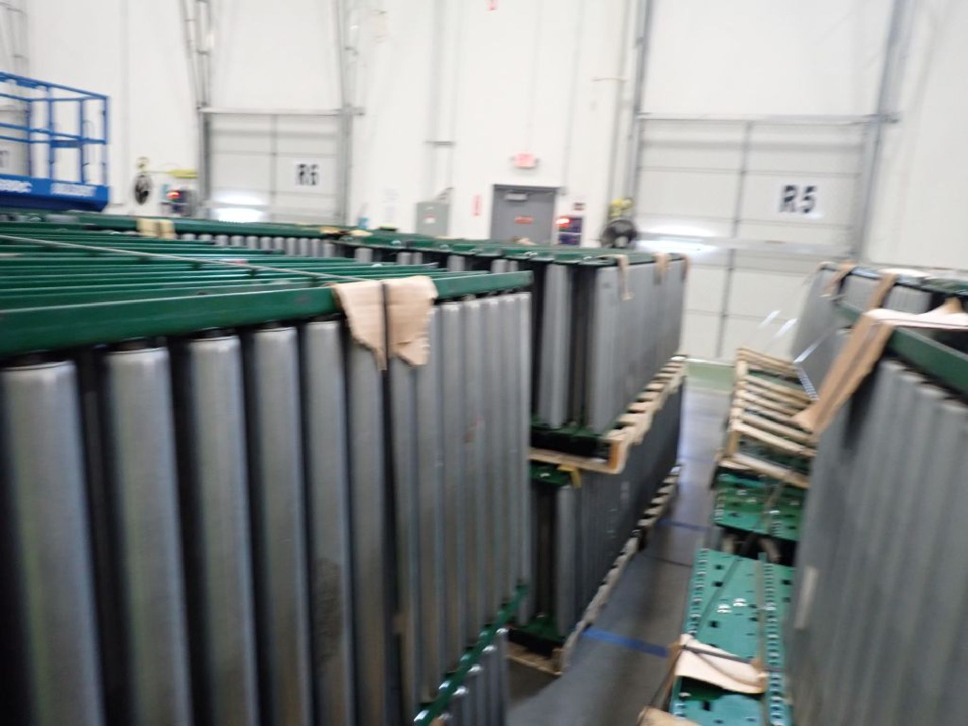 Lot Approximately (70) 10' and 12' X 21" Roller Conveyors - Image 8 of 9