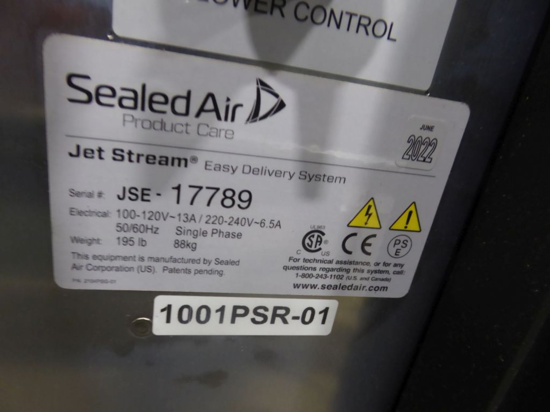 Sealed Air Jet Stream Easy Delivery System - Image 3 of 3