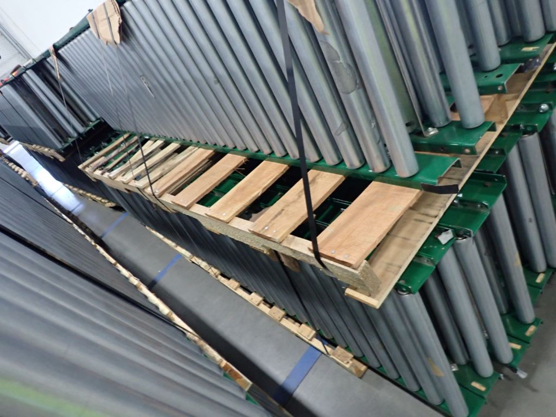 Lot Approximately (70) 10' and 12' X 21" Roller Conveyors - Image 9 of 9