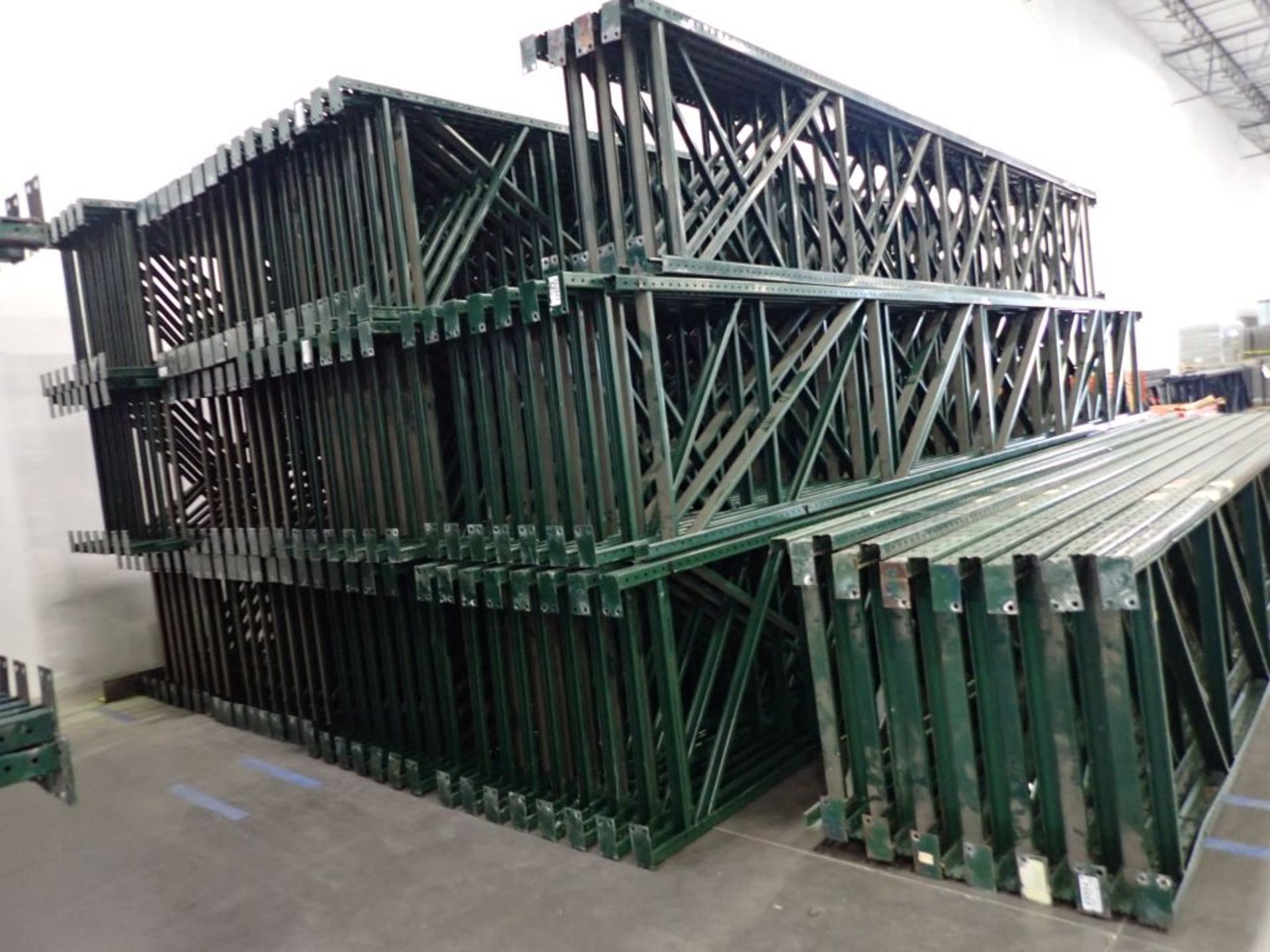 Lot of (15) 20' Interlake Reinforced Uprights - Image 4 of 5