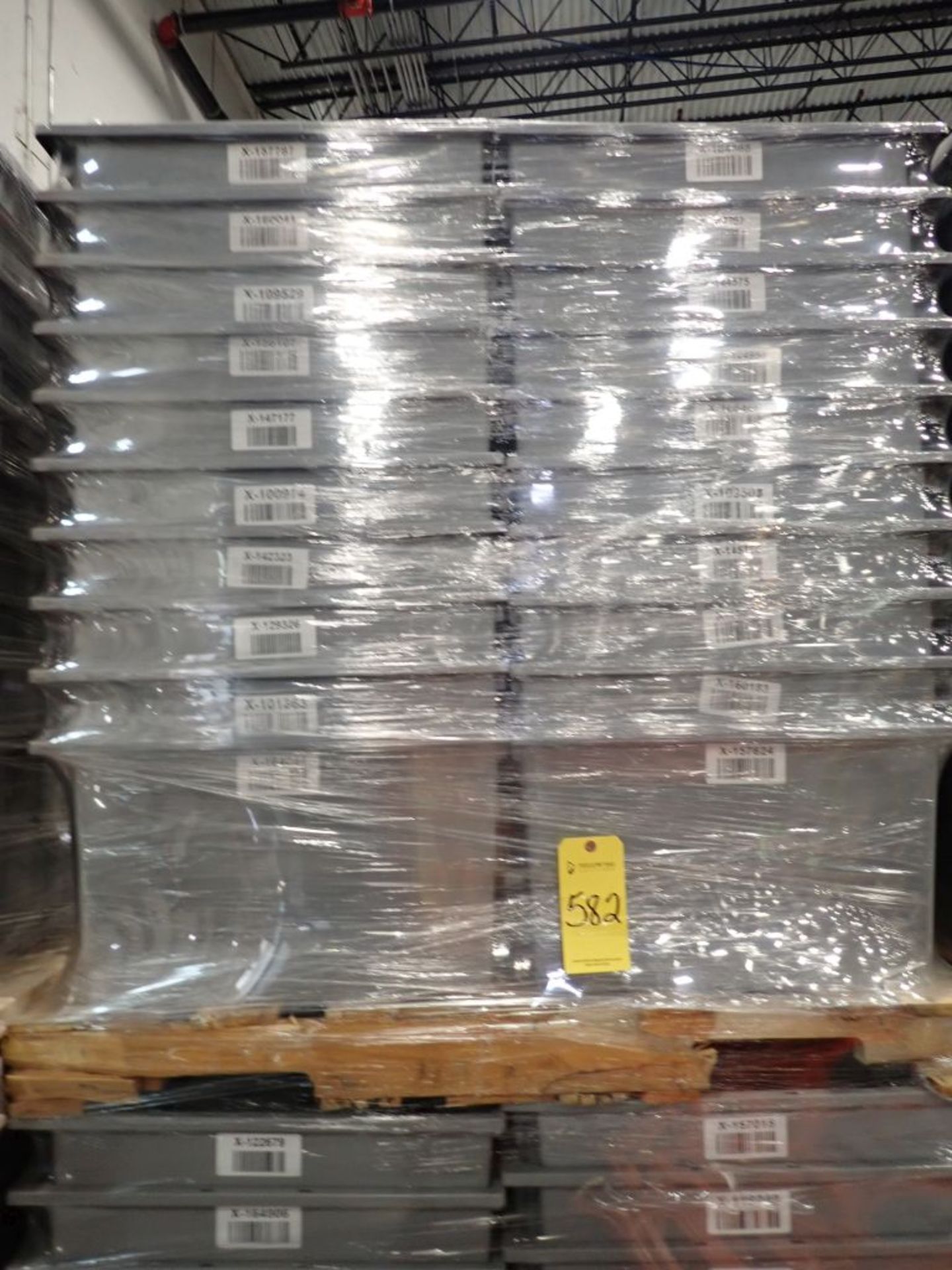 Lot of Approximately (80) Grey Plastic Bins - Image 2 of 4