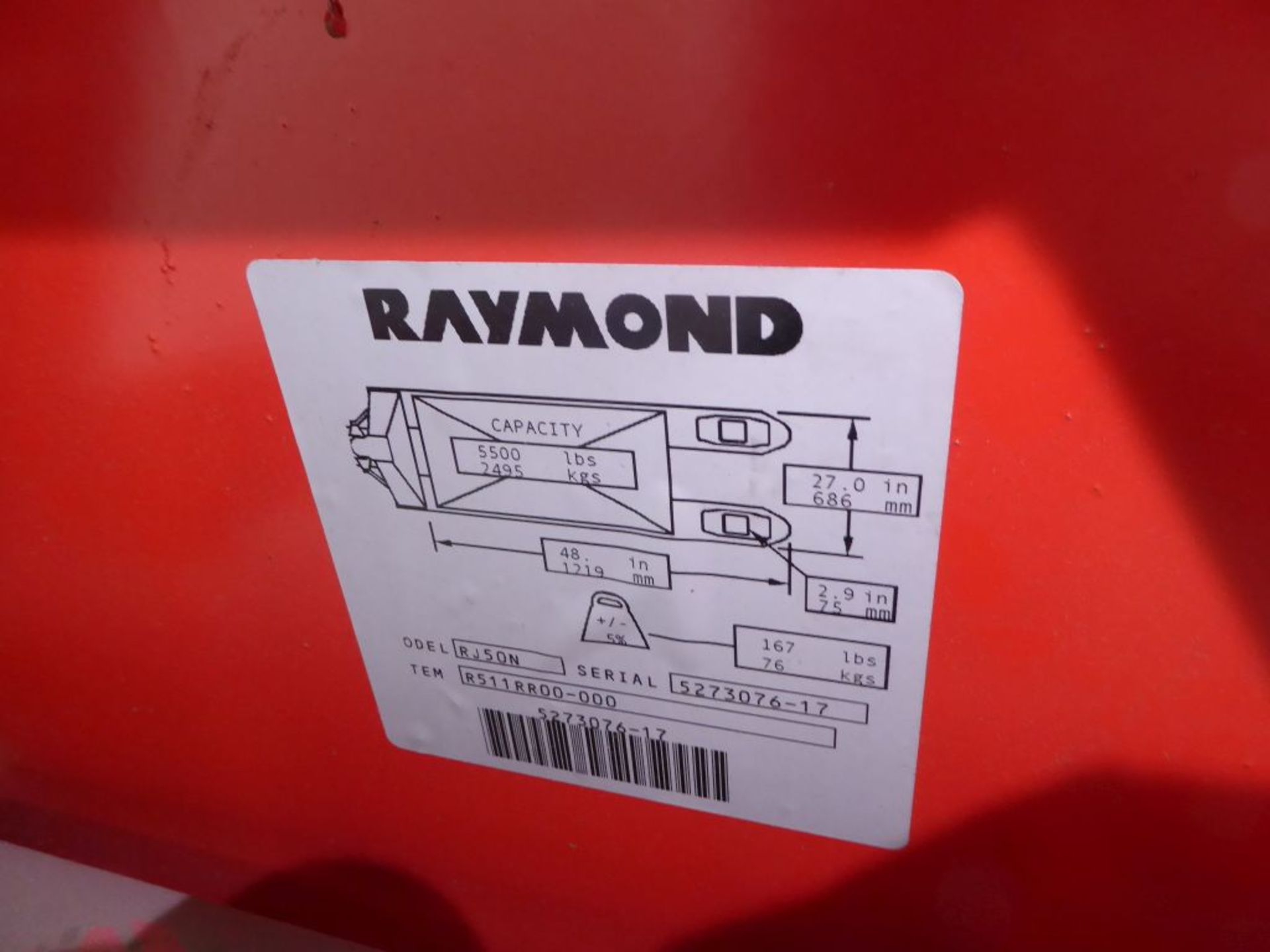 Raymond Pallet Jack - Image 2 of 2