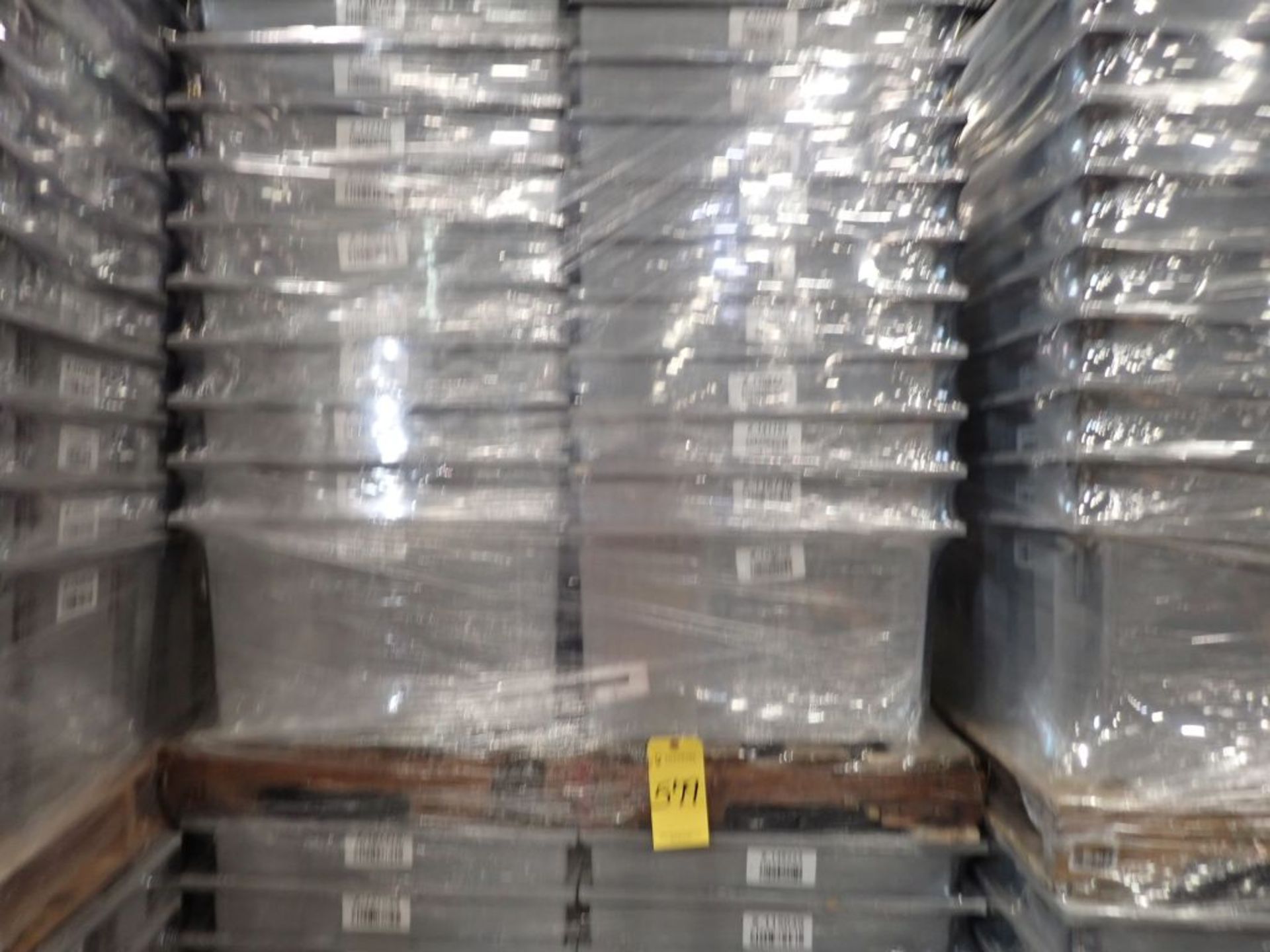 Lot of Approximately (80) Grey Plastic Bins - Image 2 of 4