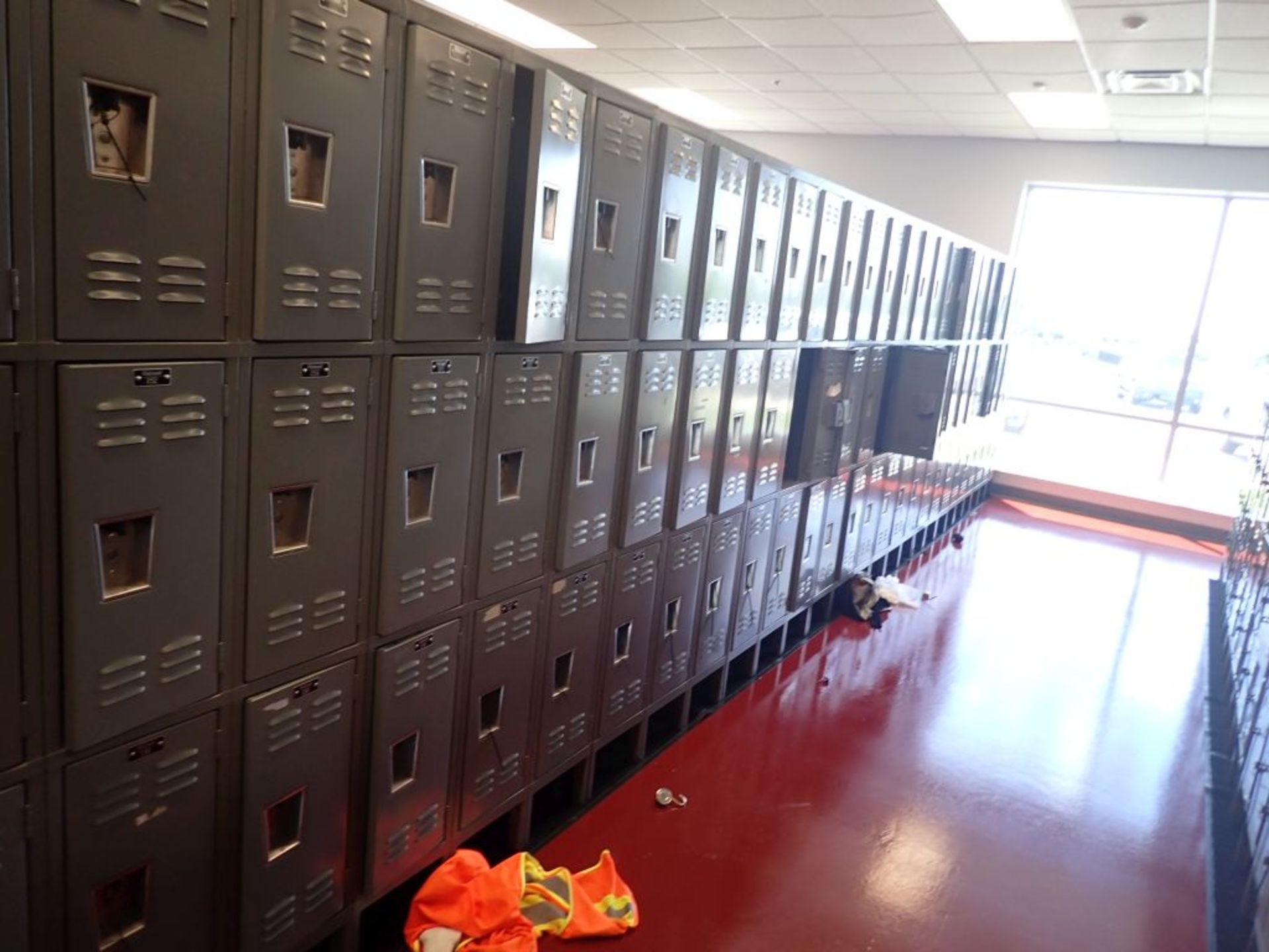Lot of (13) Sections of Hallowell Lockers - Image 2 of 5