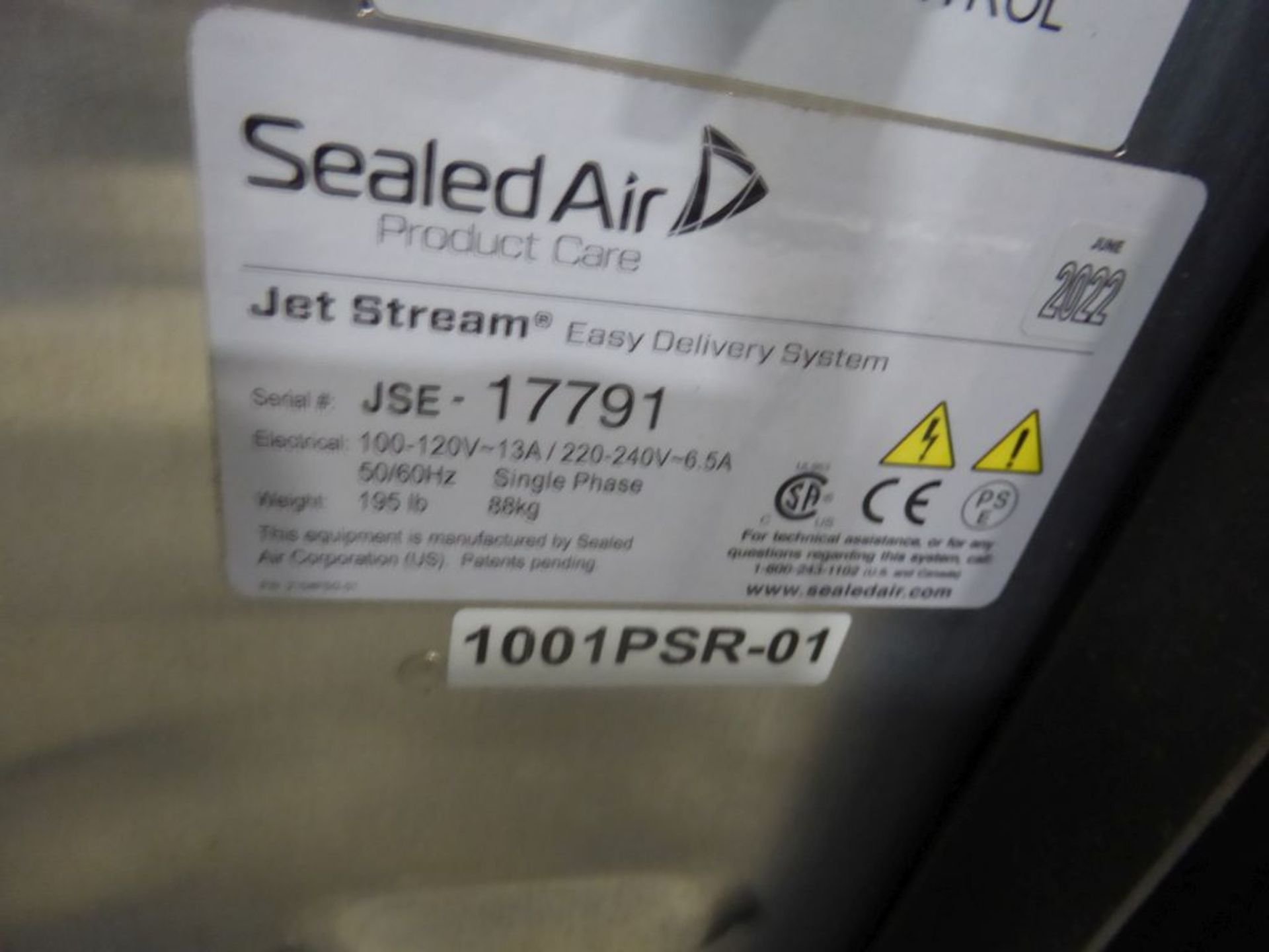 Sealed Air Jet Stream Easy Delivery System - Image 3 of 4