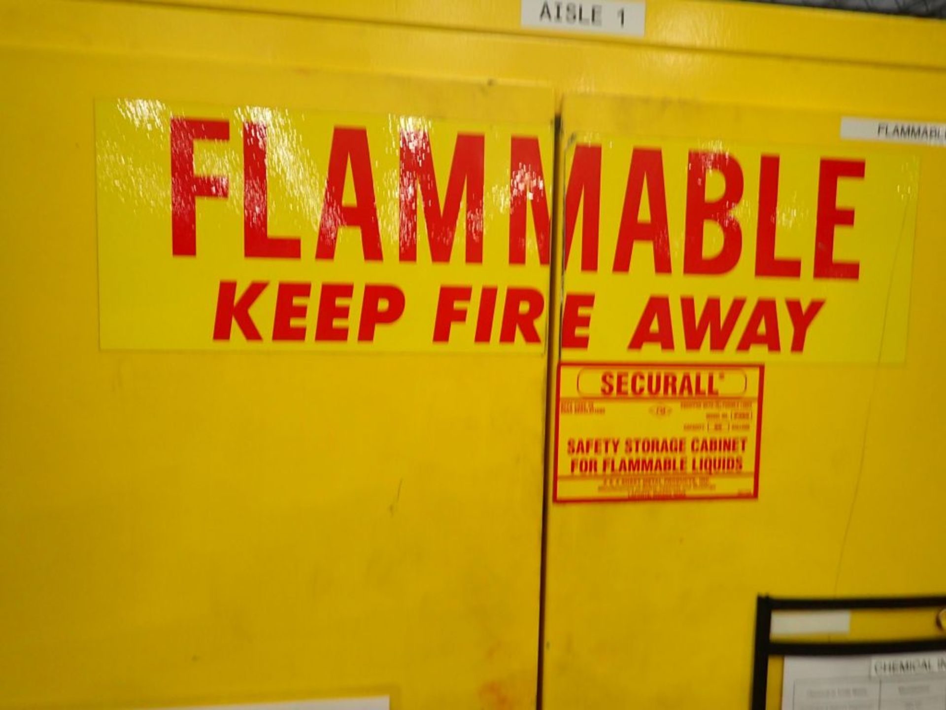 Securall 60 Gallon Flammable Storage Cabinet - Image 2 of 3