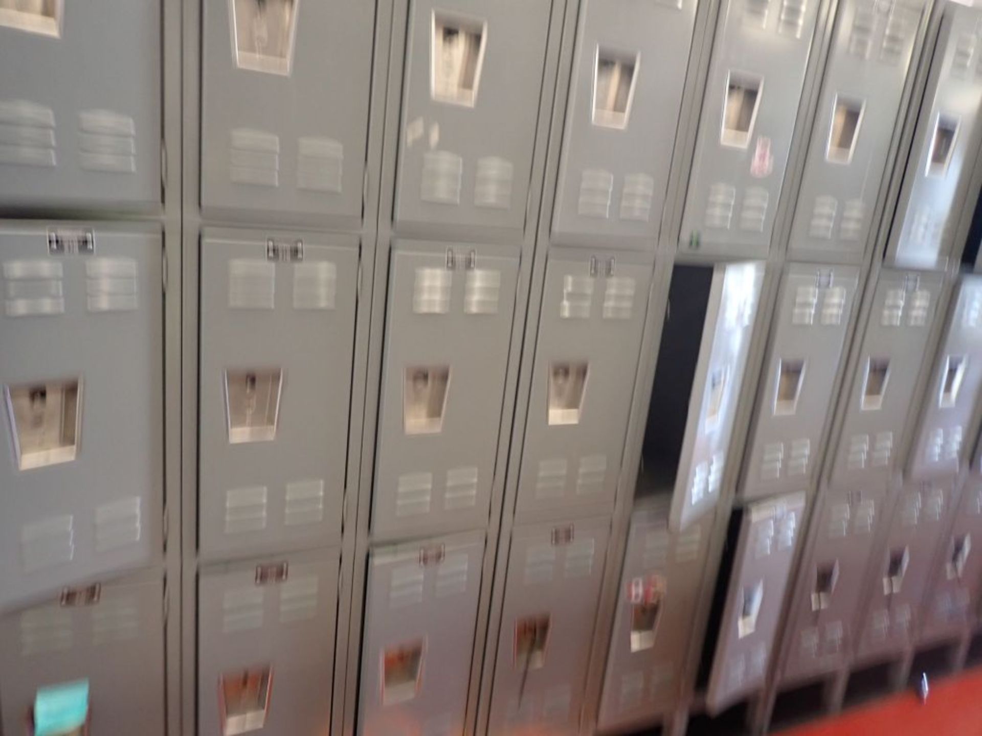 Lot of (13) Sections of Hallowell Lockers - Image 5 of 5