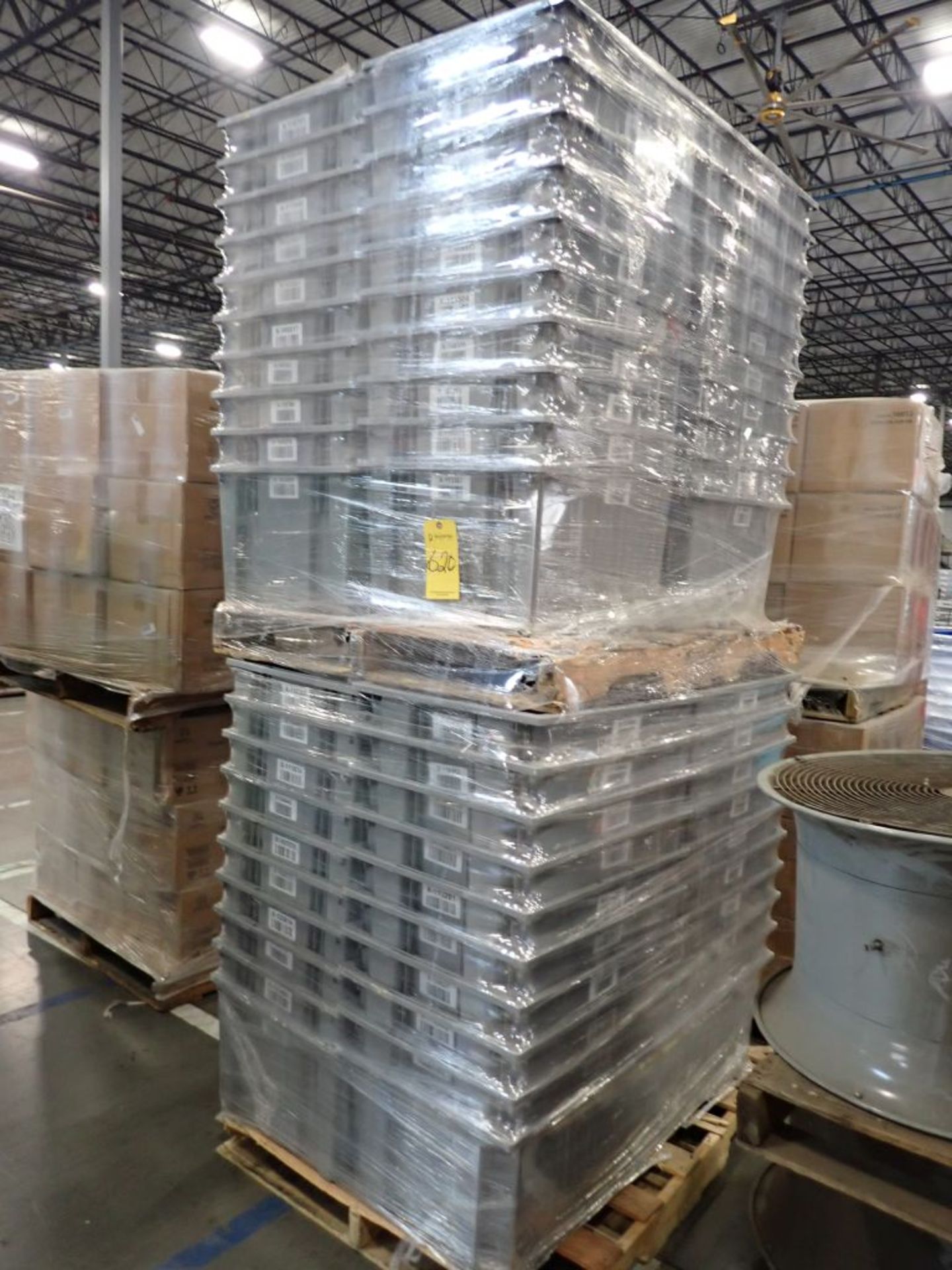 Lot of Approximately (80) Grey Plastic Bins - Image 2 of 4