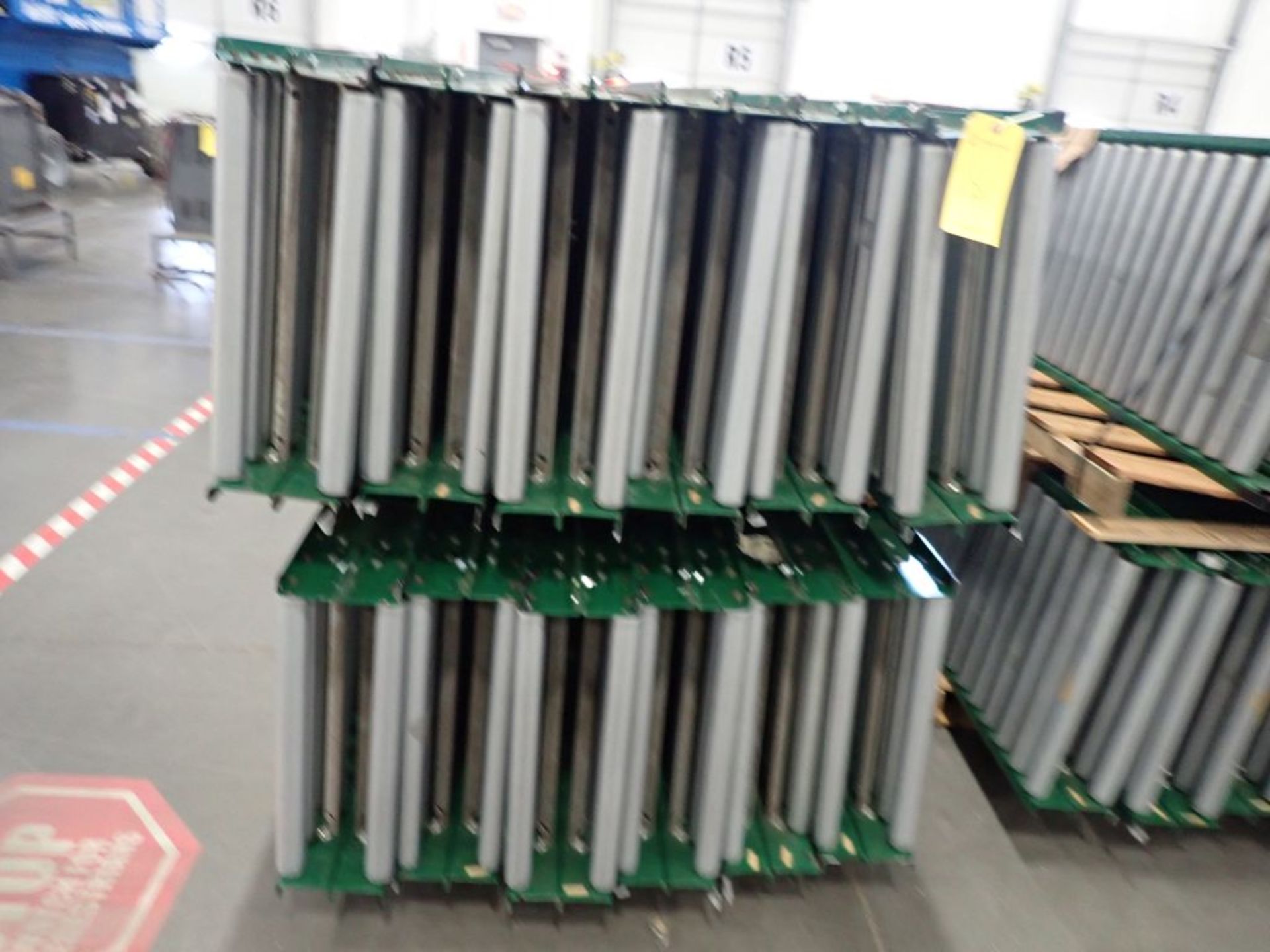 Lot Approximately (45) 10' and 12' X 21" Roller Conveyors - Image 3 of 7