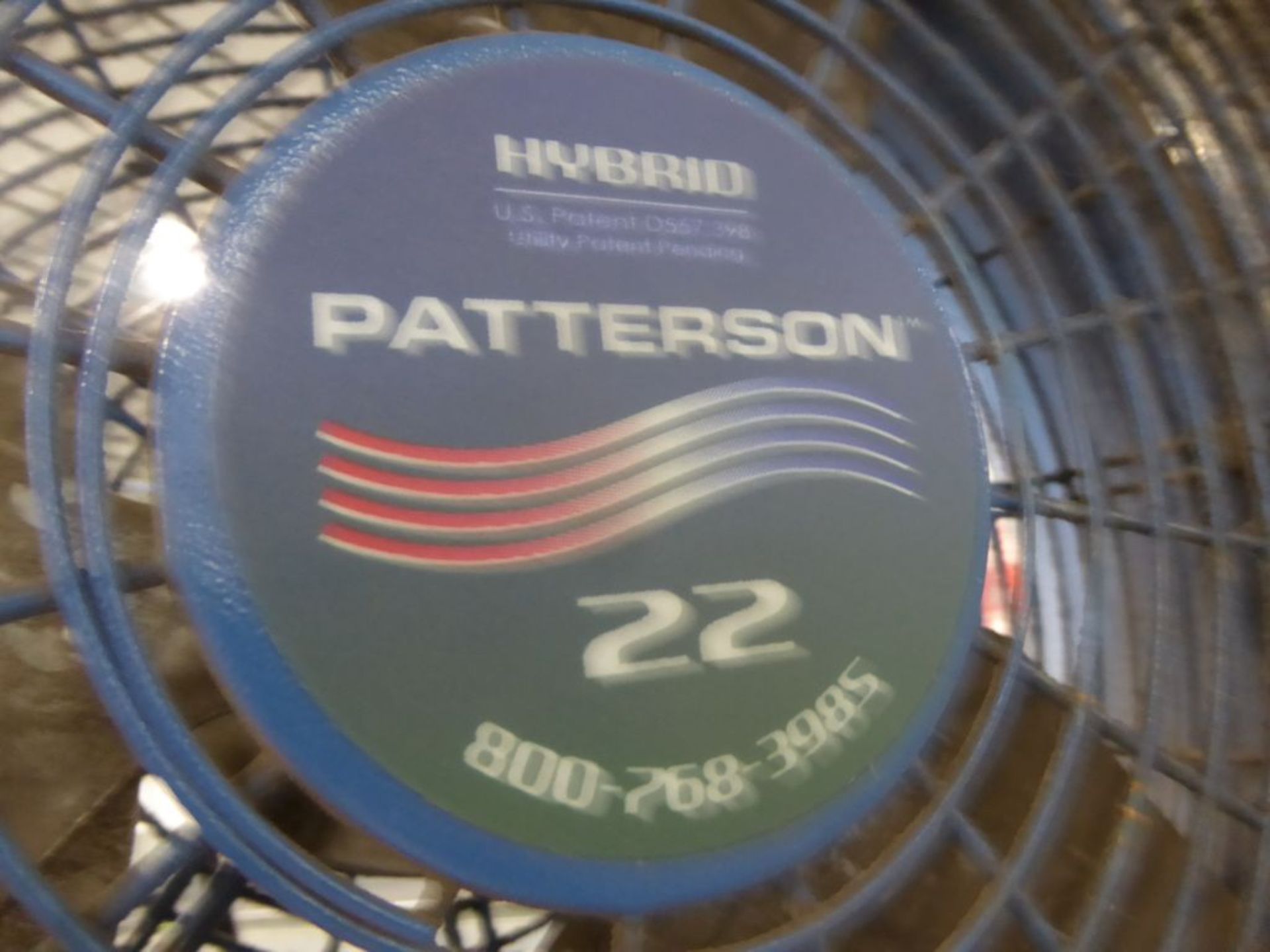 Patterson High Velocity 22" Fan with Mount - Image 2 of 3