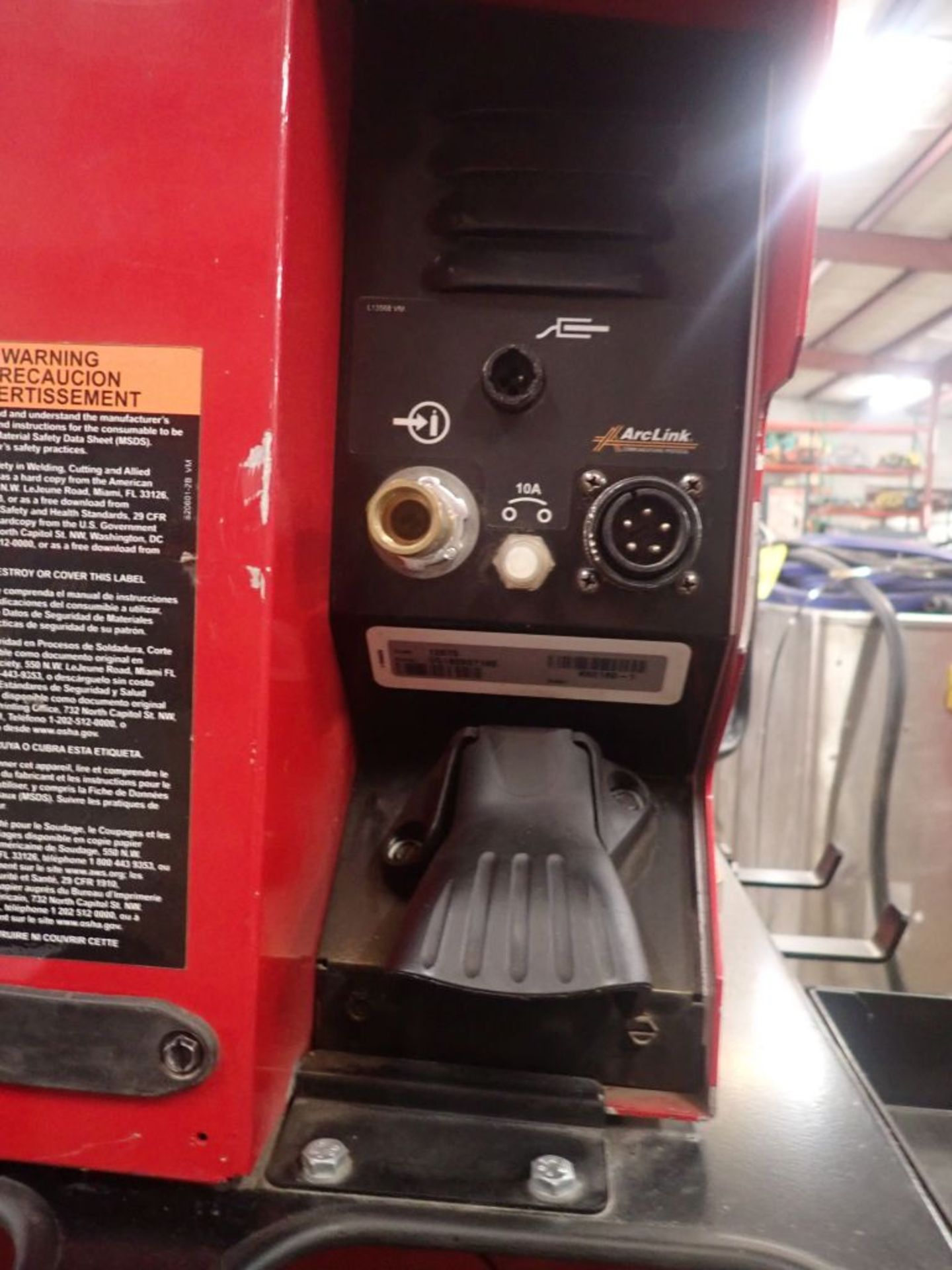Lincoln Electric Multiprocess Welder - Image 10 of 13