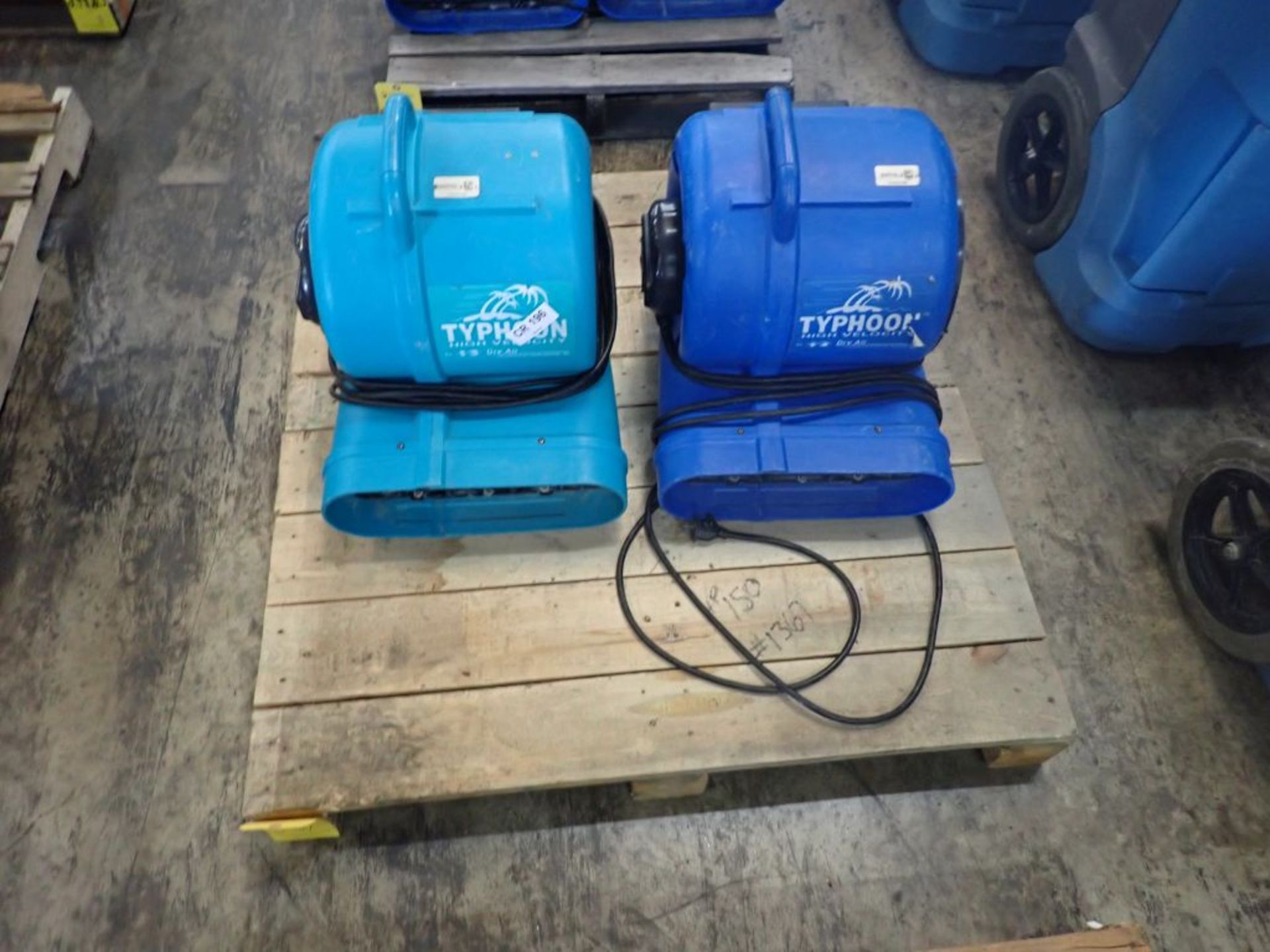 Lot of (2) Typhoon Air Movers