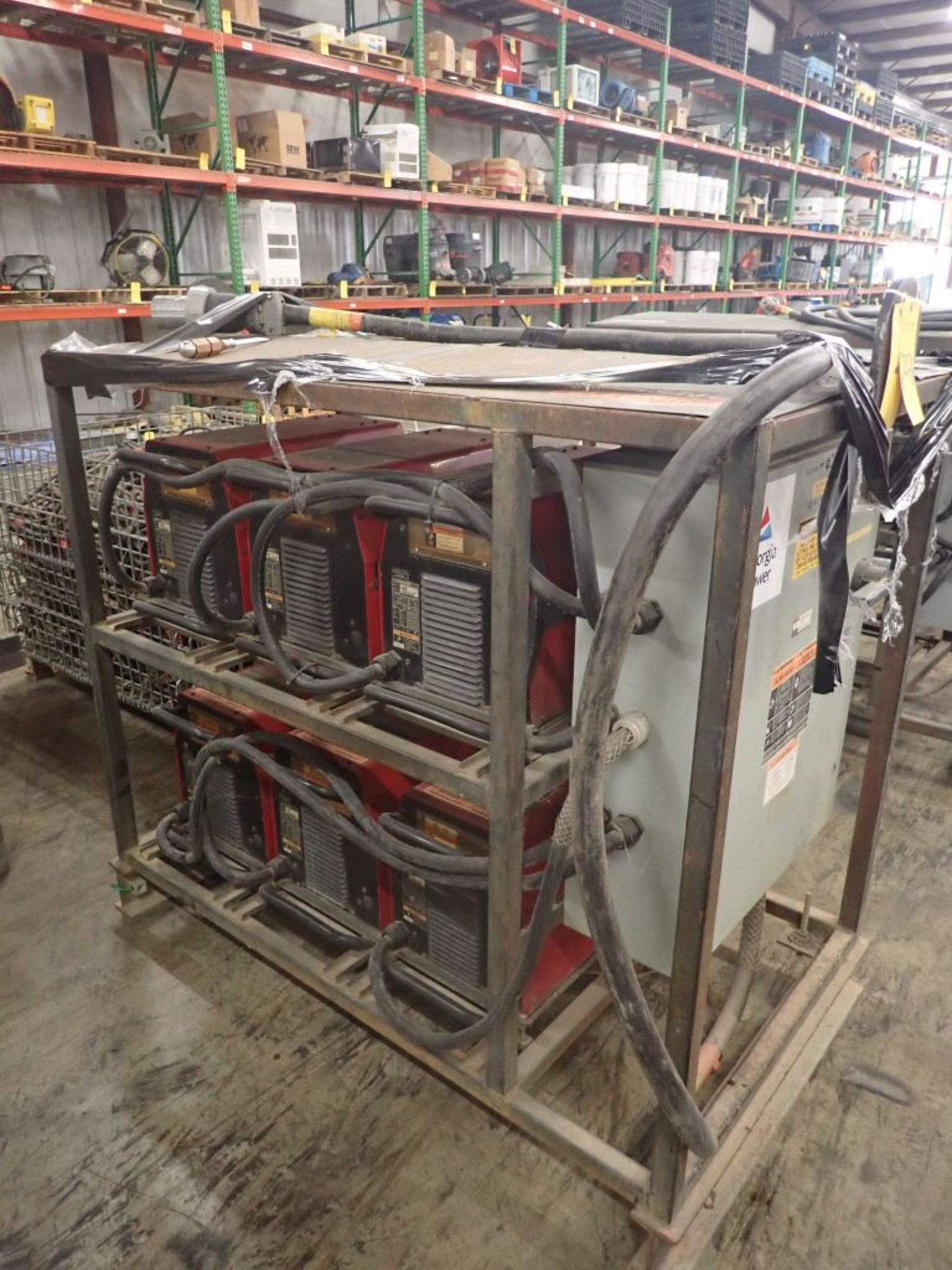 Lincoln Electric Intervec 350 Pro 6-Pack Rack Multi-Operator Welder - Image 3 of 23