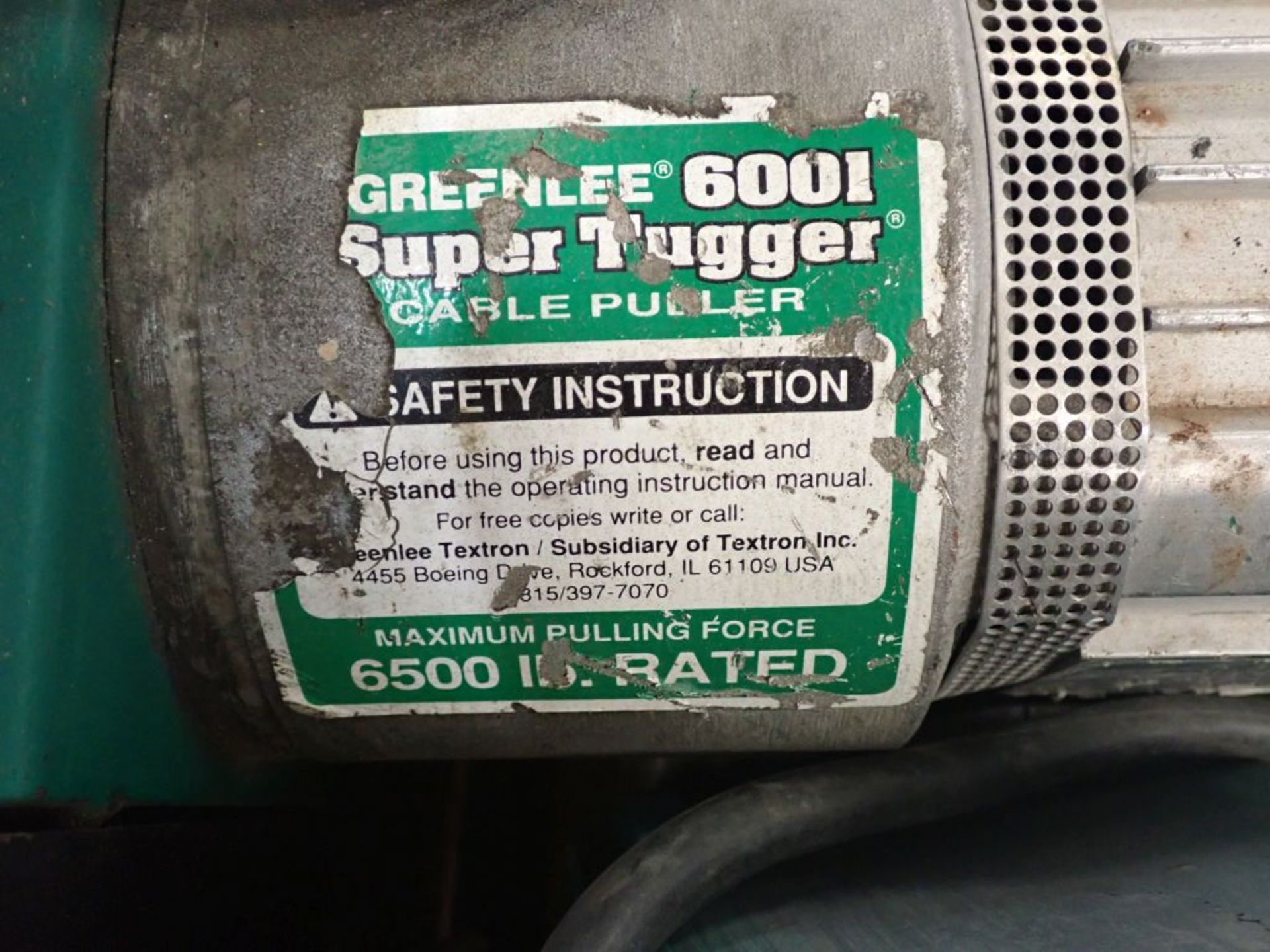 Greenlee Cable Puller 6001 - Image 9 of 13
