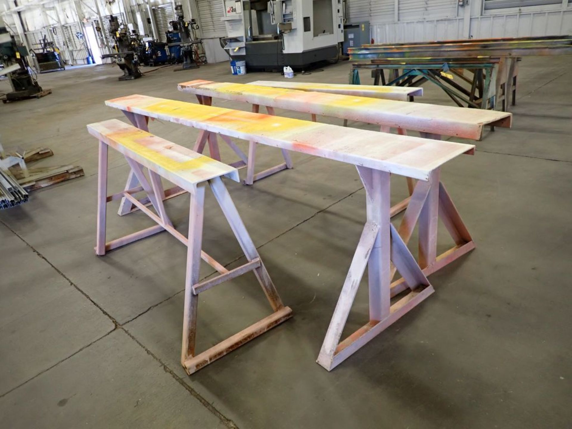 Lot of (4) Saw/Paint Stands - Image 3 of 4
