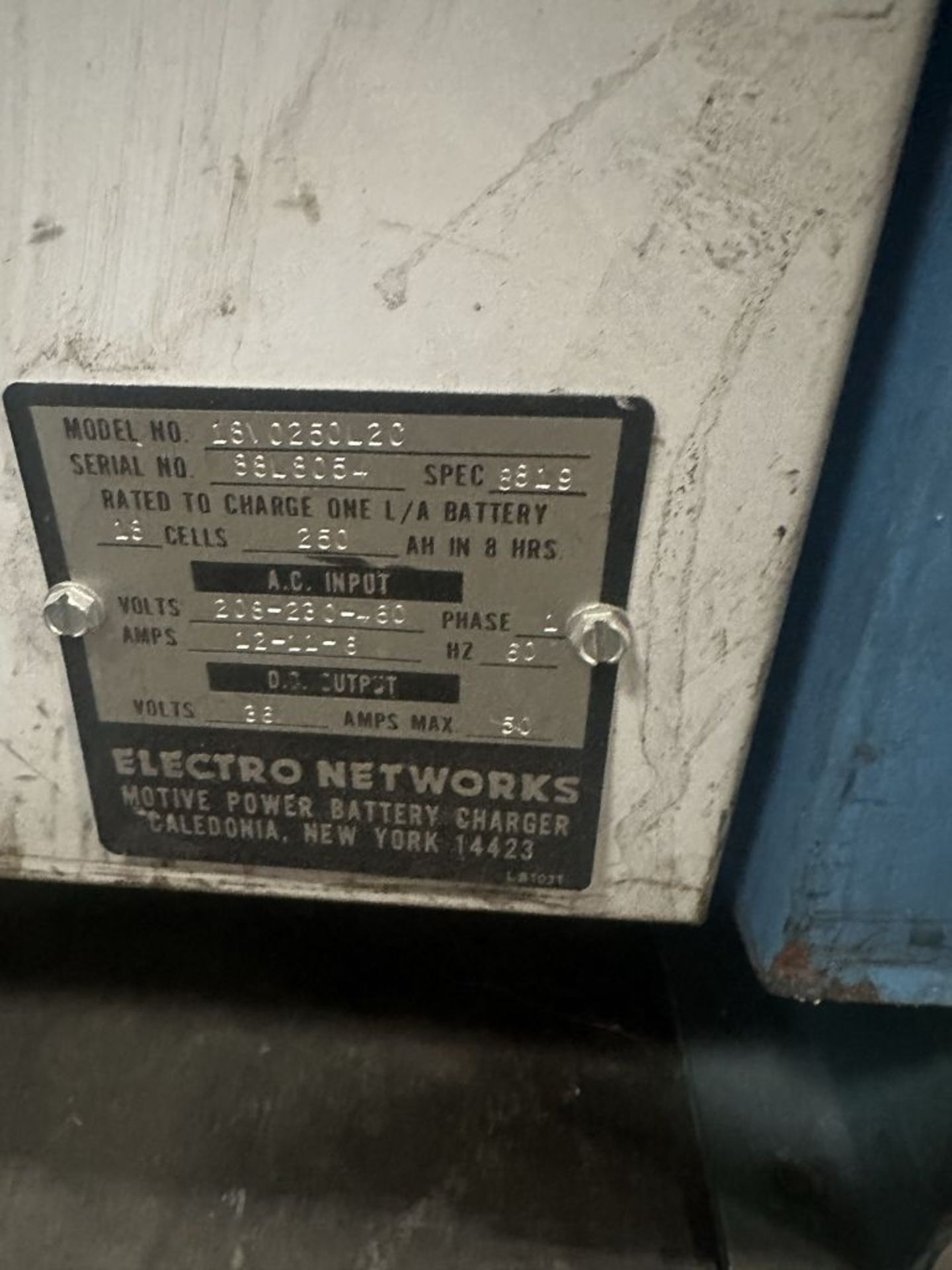 Electro Network Industrial Battery Charger - Image 4 of 5