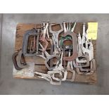 Lot of Assorted Clamps