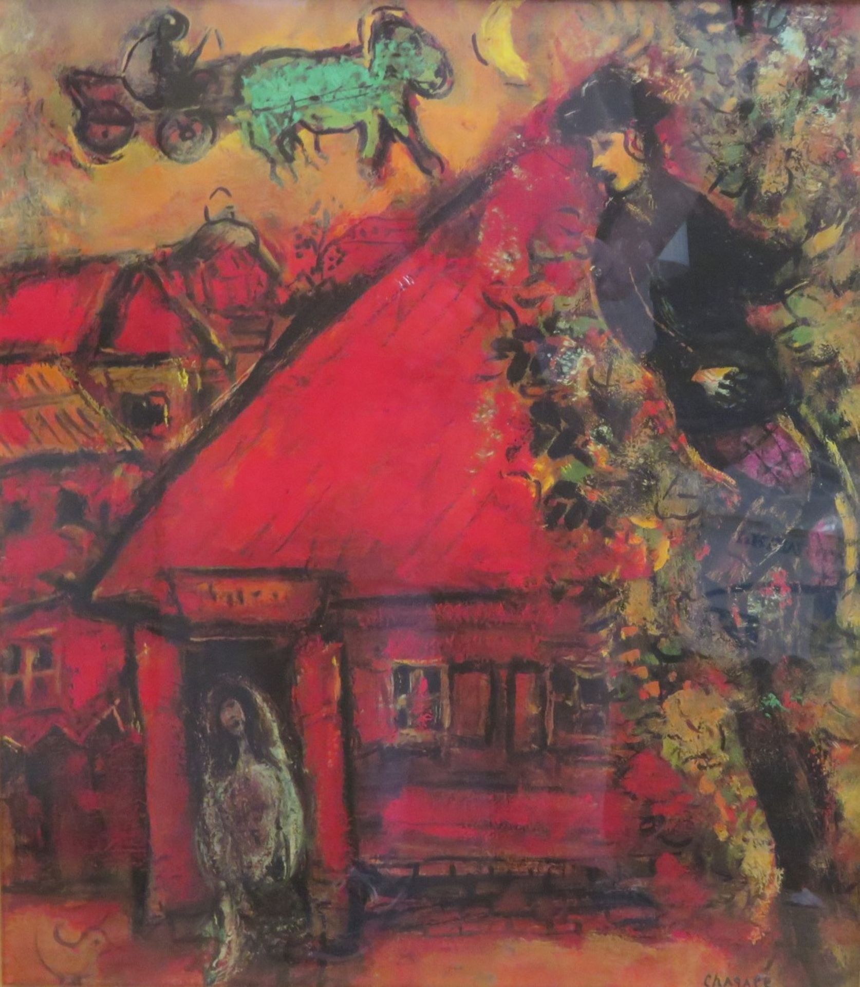 Chagall. Marc, 1887 - 1985, Peskowatik - Saint-Paul-de-Vence, französischer-russischer Maler, 