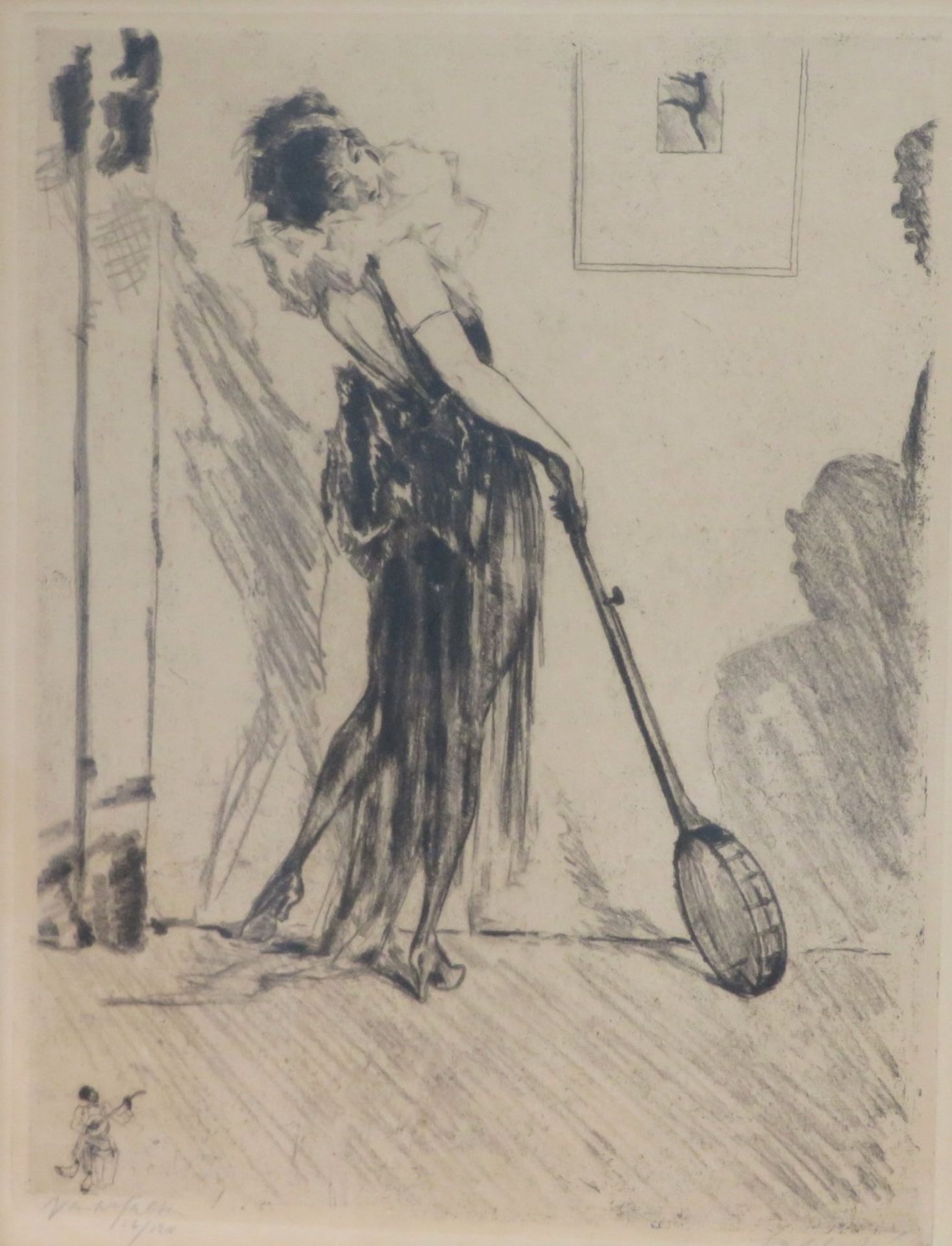 Hallstein, Georg Wilhelm (Willy), 1887 - 1923, Darmstadt - München, deutscher Karikaturist, Radiere