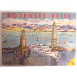 Altes Bodensee-Reisespiel, Ravensburger Spiele, hierbei altes Puzzle,