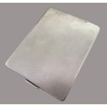 Zigarettenetui, Silber 925/000, punziert, 128 g, Gebrauchsspuren, 10 x 7,6 x 0,9 cm.