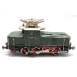 Elektro-Rangier-Lokomotive, Märklin, Spur HO, analog, E6802 CE800, 1960er Jahre, schwere Gussausfüh