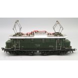Elektro-Lokomotive, Fleischmann, Spur HO, analog, 44056 1338, 1960er Jahre, schwere Gussausführung,