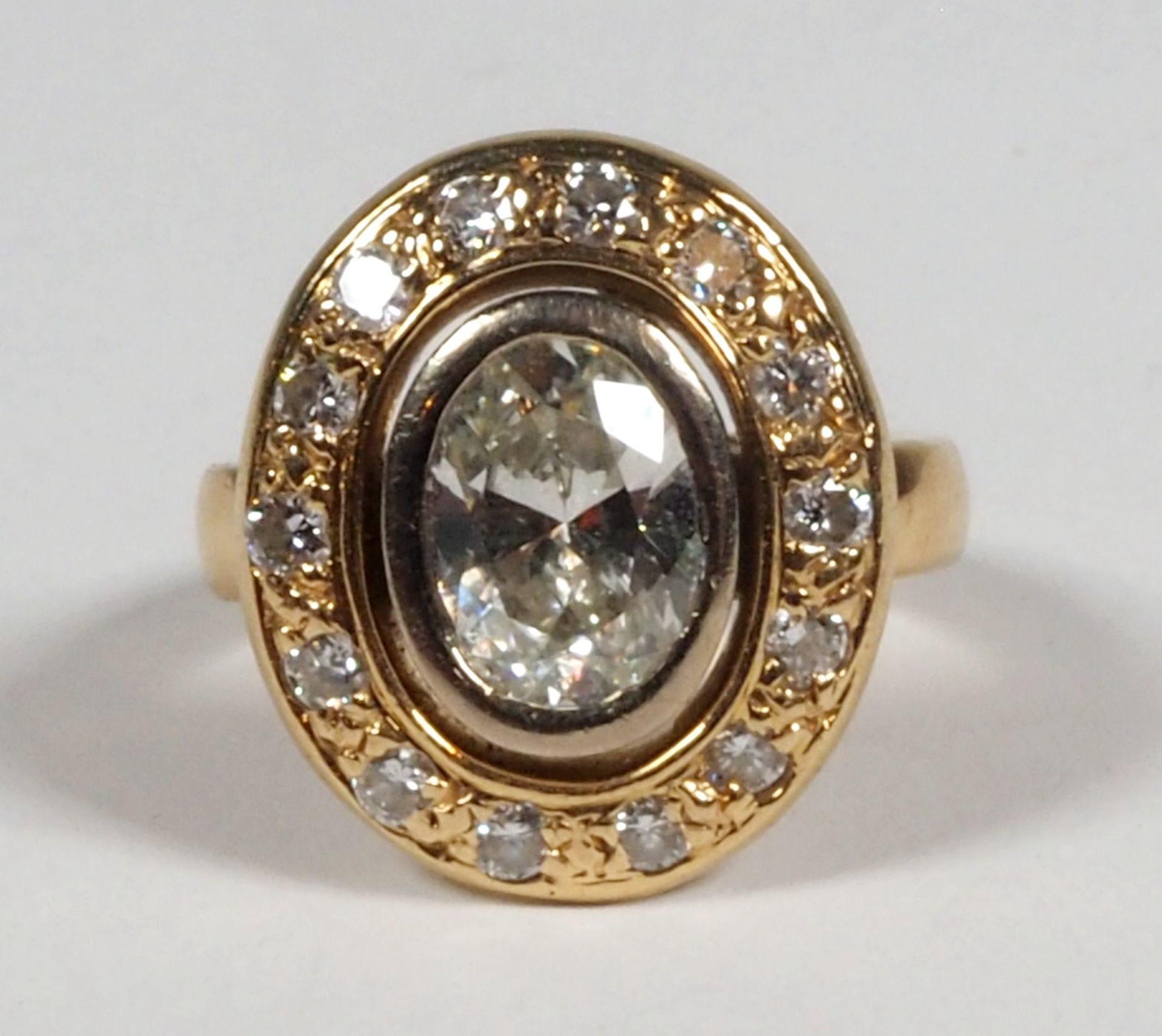 RING, 1930er Jahre, Diamant