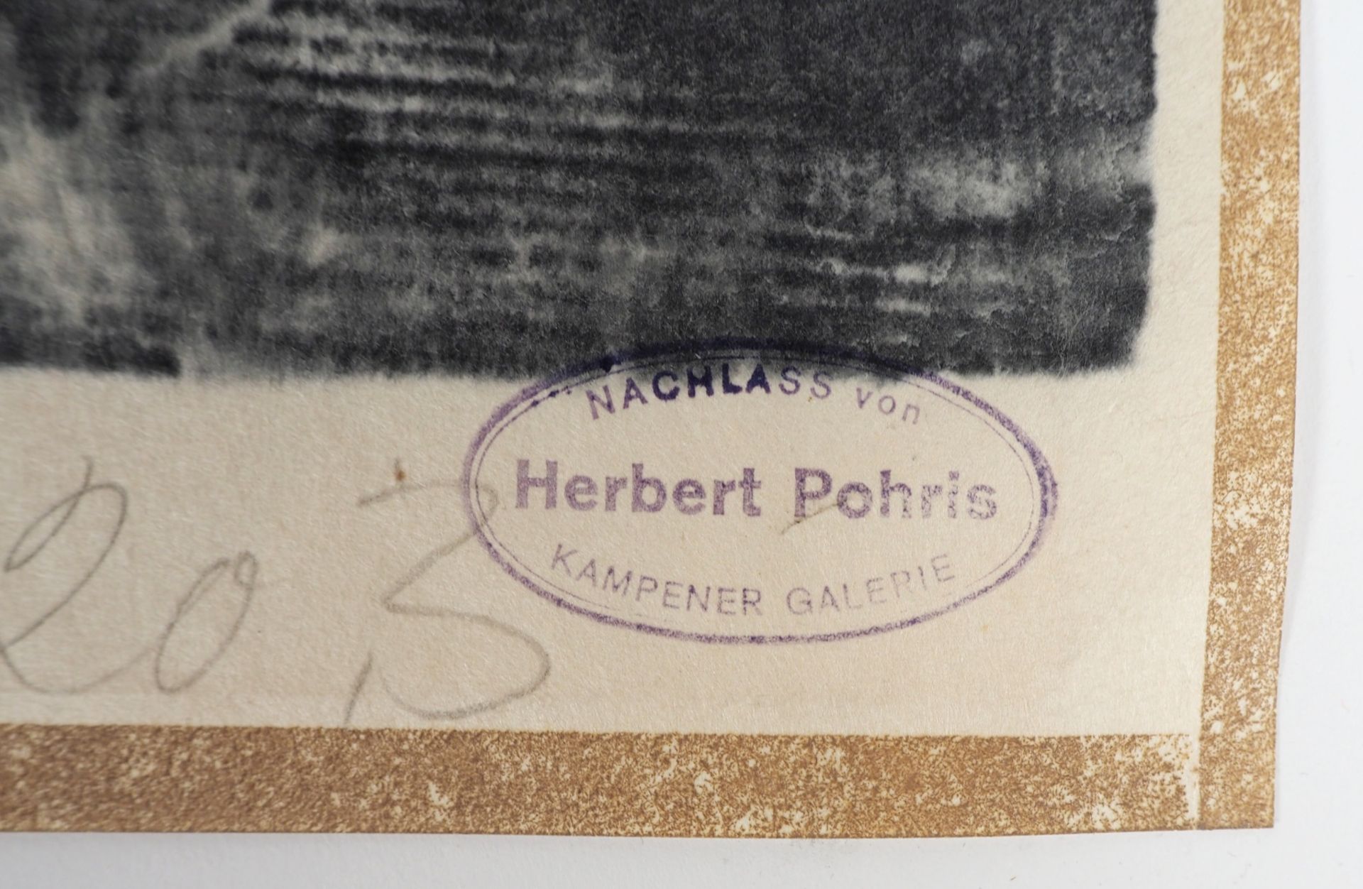 POHRIS, Herbert (*1896 Tarnowitz †1971), - Image 2 of 2