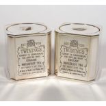 PAAR TEEDOSEN, Twinings/ English Breakfast Tea, Florenz,