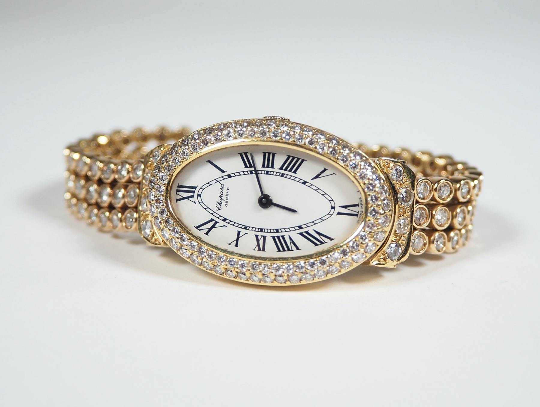 DAU, Manuf Chopard/ Genf, 750er Golduhrengehäuse - Image 3 of 5