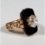 RING, Frankreich, um 1900,