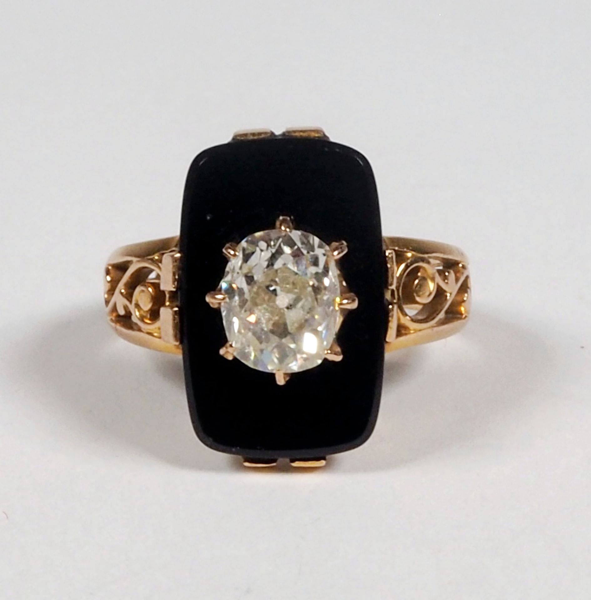 RING, Frankreich, um 1900, - Image 2 of 3