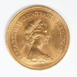 SOVEREIGN/ ANLAGEMÜNZE, England, 1976,