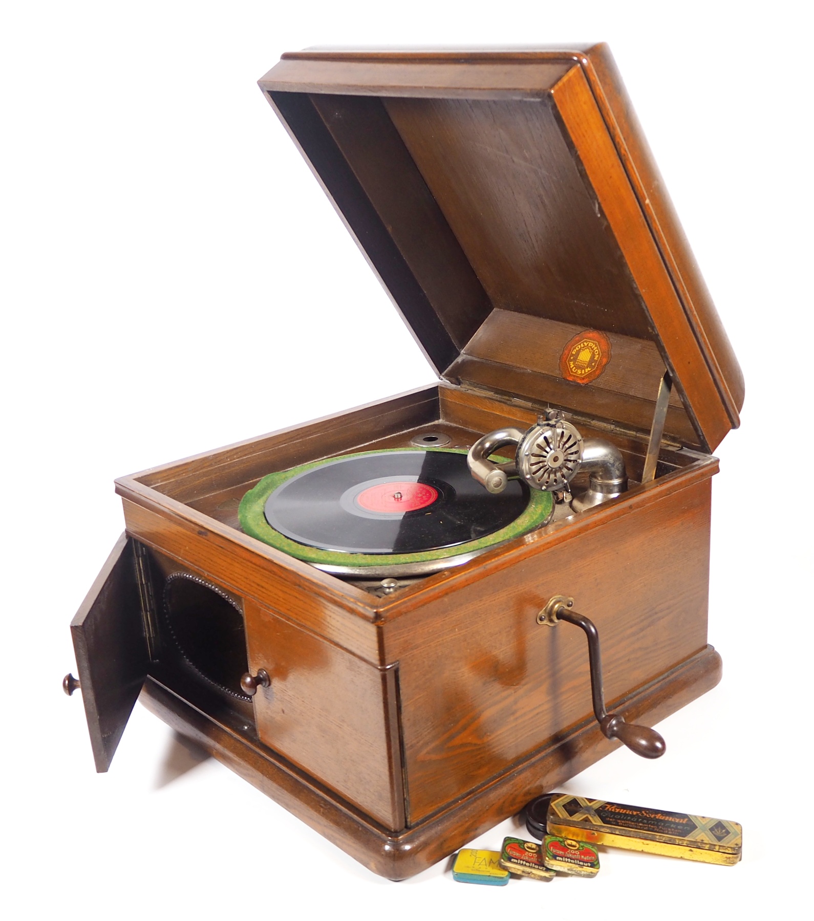 TISCHGRAMMOPHON, 1920er/30er-Jahre,