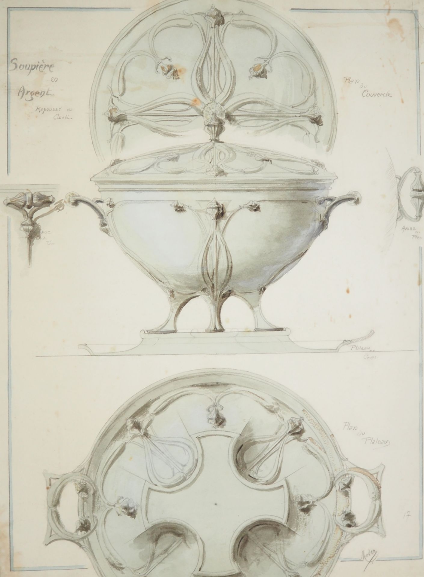 MOFEY/MOTER (?), Frankreich, Jugendstil Epoche,