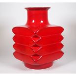 LAMPENFUß/ VASE, 1960er-Jahre,