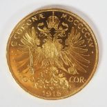 ÖSTERREICH, Anlagemünze, 100 Kronen,