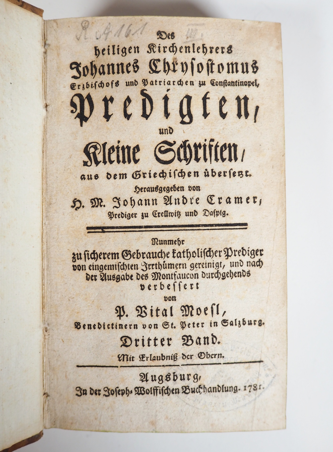 SAKRALE BÜCHER, 18./ Anfang 19.Jh., Konvolut von 5, - Image 2 of 6