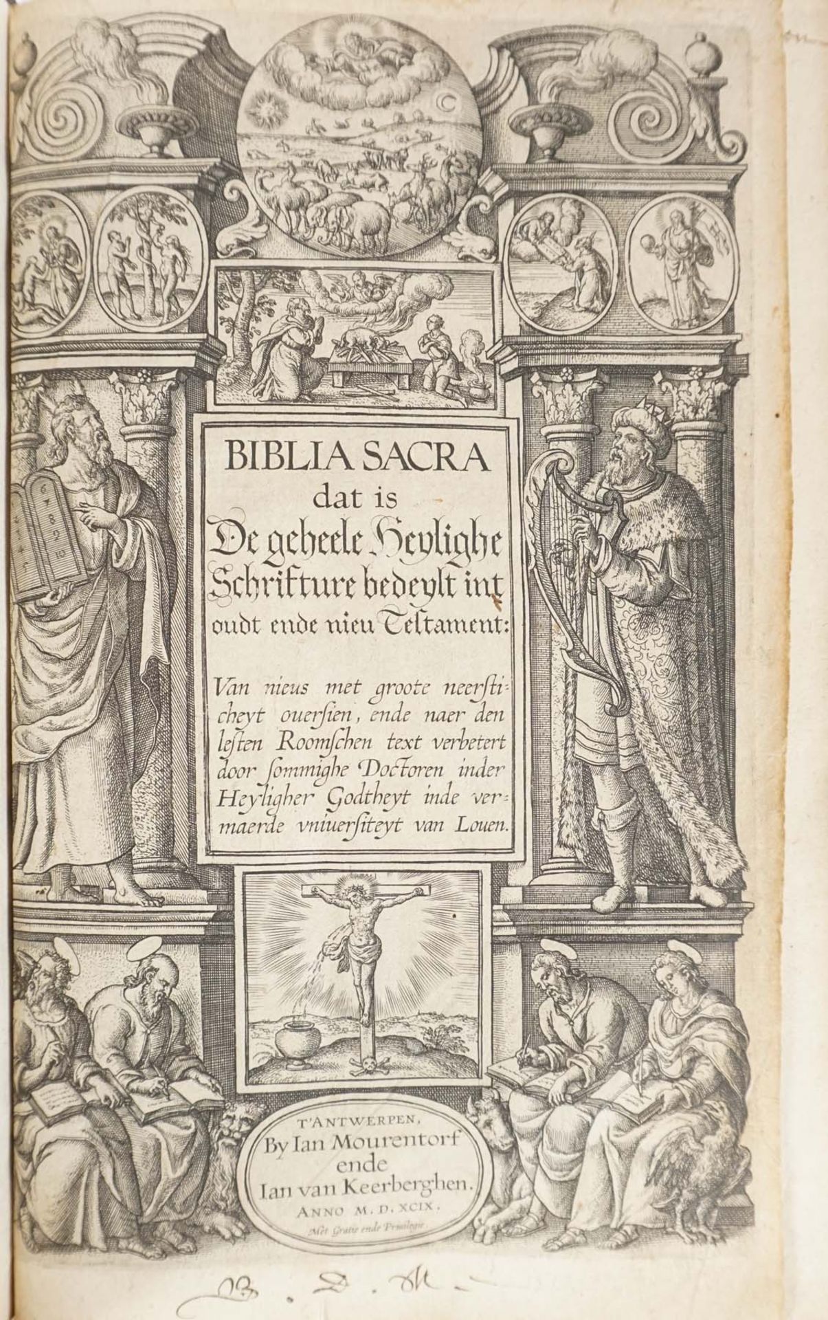 BIBLIA SACRA, Altes und Neues Testament, - Image 2 of 2