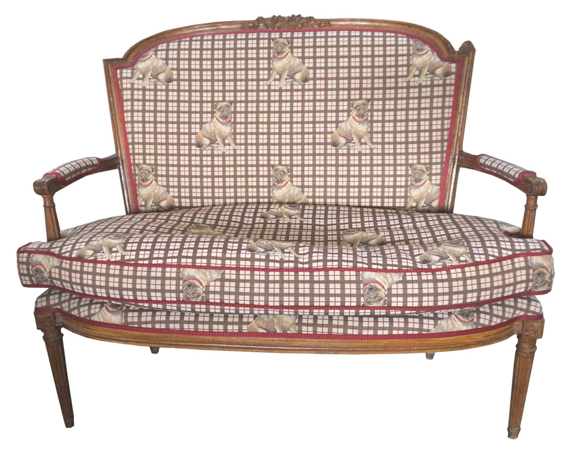 SOFA/2-SITZER, Historismus Epoche, Louis XVI Stil,