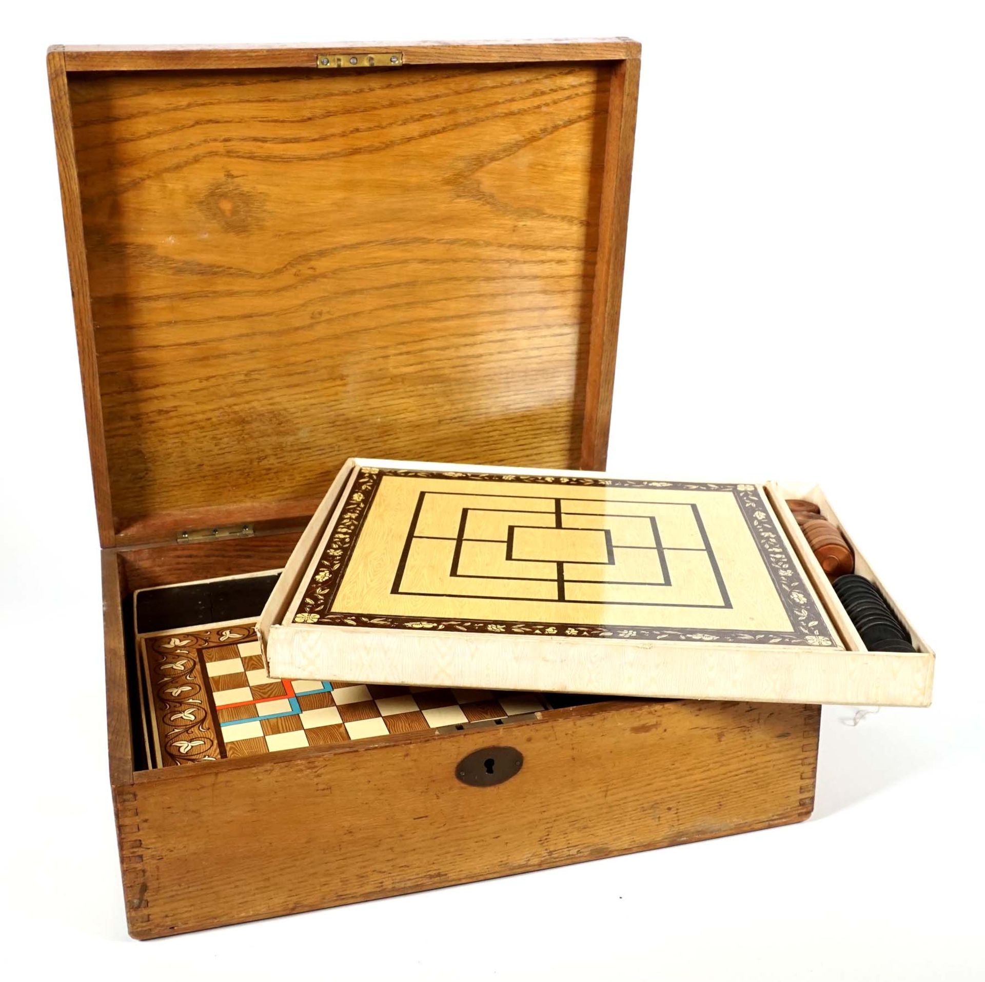 SPIELESAMMLUNG, um 1900,