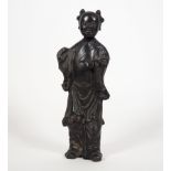 STATUE, China, 19. Jh oder früher, Bronze,