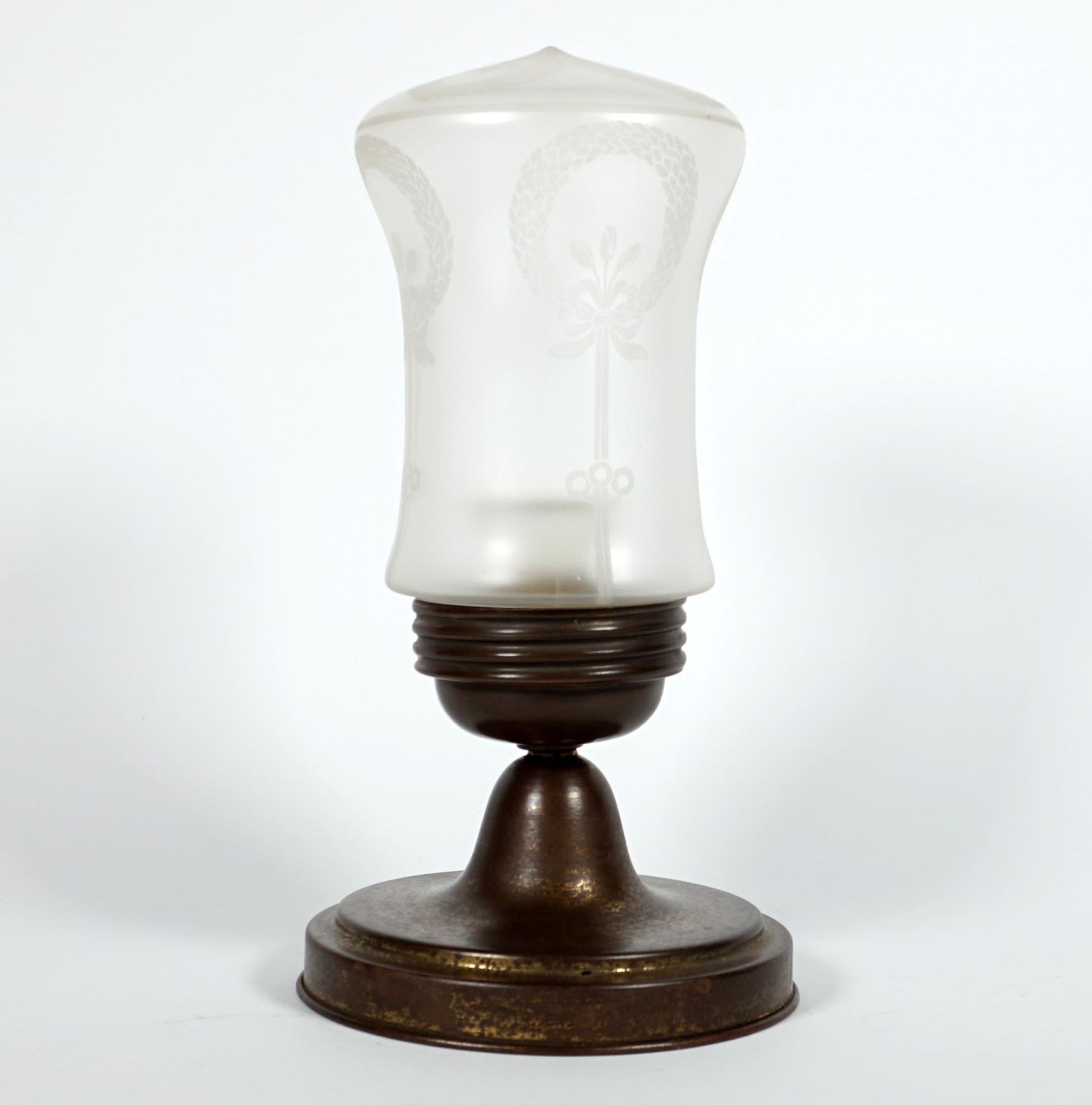 DECKENLEUCHTE/ FLURLAMPE, 1910er/20er-Jahre,