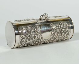 KLAPPDÖSCHEN/ETUI, Barock Stil, Tonnenform,