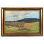 RÖHR, Heinrich (1871-1946), "Landschaft", Gouache/Papier, 37,5 x 59, unten rechts signiert, R.