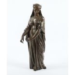 CARRIER-BELLEUSE, Albert-Erneste, wohl, "Stehende Frau", Bronze, H 32