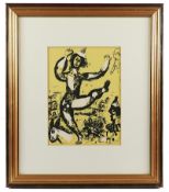 CHAGALL, Marc, "Le cirque", Original-Farblithografie, 31,5 x 23,5, nummeriert 69/100, A.Sauret, 196
