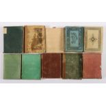 10 KLEINE BÜCHER - RHEINLITERATUR, Rheinisches Taschenbuch auf das Jahr 1836, 1827, 1822, 1825, 181