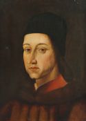 PORTRAITMALER WOHL 19.JH., "Bildnis des Humanisten Rudolph Agricola (1443-1485)", wohl nach einem K